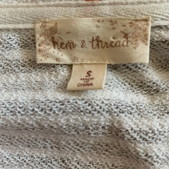 Women’s Striped Boutique Hoodie - Picture 3 of 4